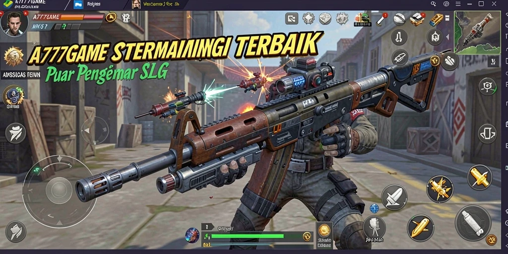 Tampilan gameplay SLG yang menarik dan interaktif di A777GAME.