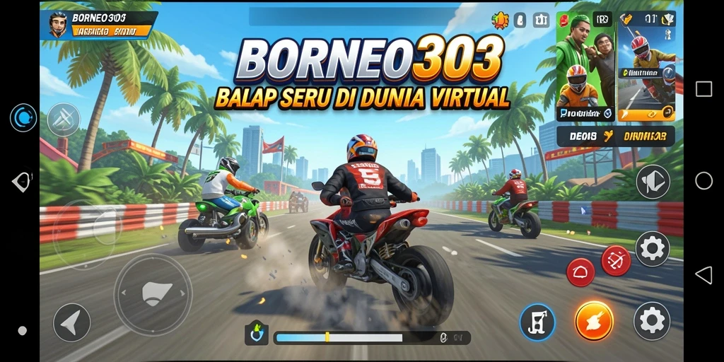 Gameplay seru dan menantang di BORNEO303.
