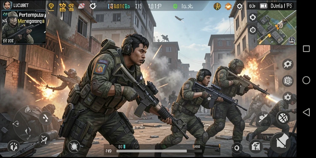Tampilan gameplay mendebarkan di <strong>LUCUBET</strong> yang penuh aksi.