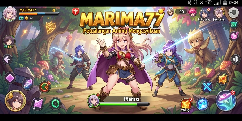 Tampilan gameplay MARIMA77 yang memukau dan penuh aksi.