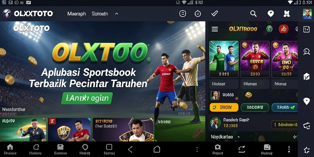 Screenshot OLXTOTO yang menunjukkan pengalaman taruhan olahraga yang menarik.