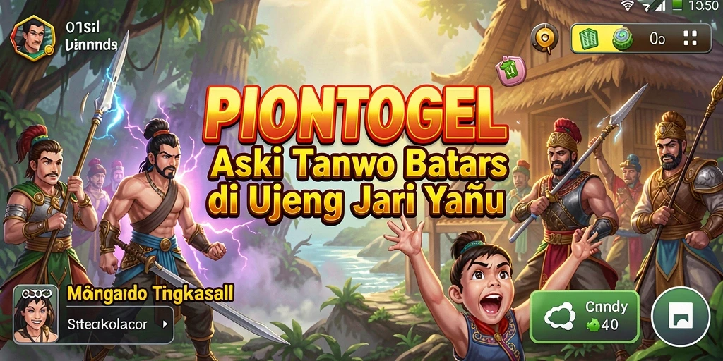 Screenshot utama PIONTOGEL menampilkan aksi mendebarkan dalam permainan.