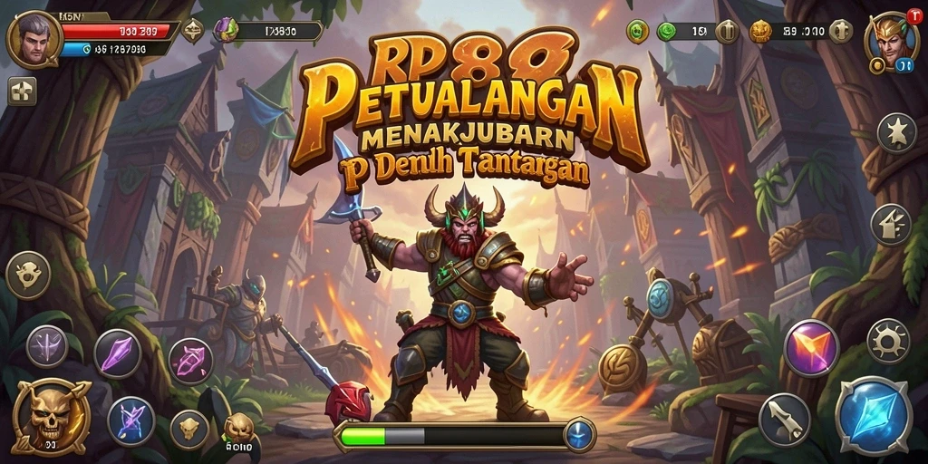 Tampilan gameplay RPC88 dengan aksi seru dan petualangan mendebarkan.