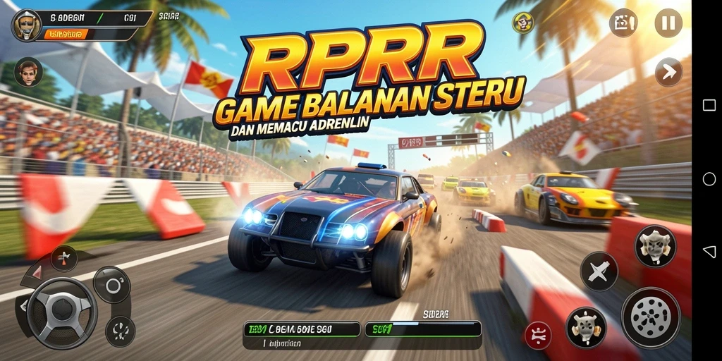 Gameplay RPRR yang memacu adrenalin dan seru.