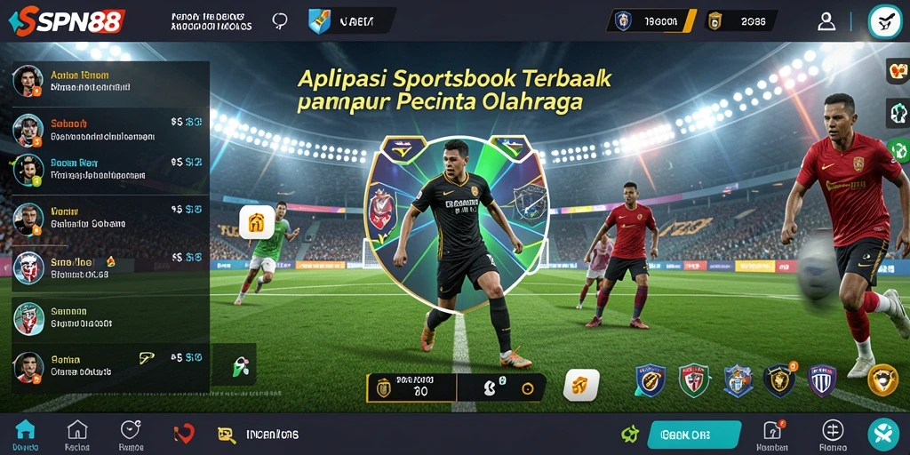 Tampilan menarik dari gameplay SPN88 yang menampilkan taruhan olahraga.