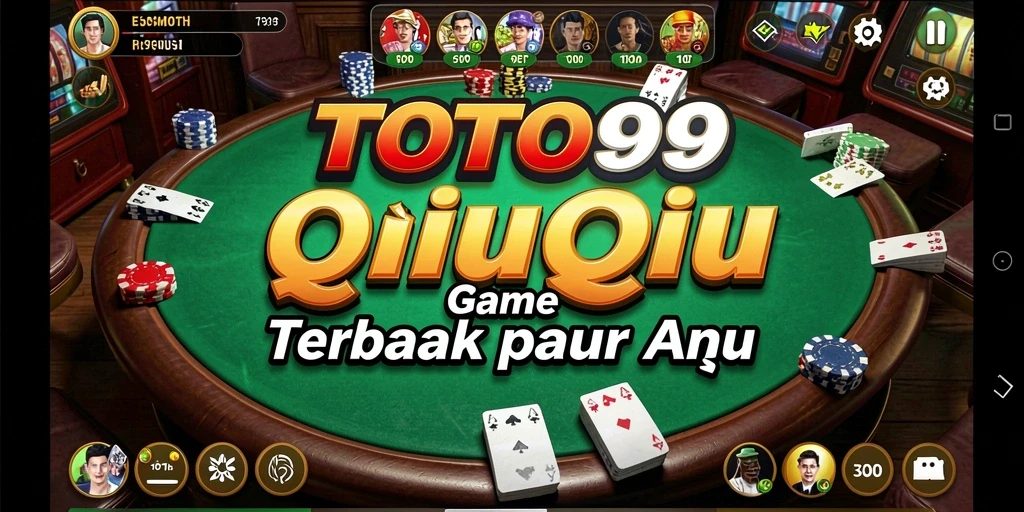 Tampilan gameplay QiuQiu dalam TOTO99 yang menarik dan mendebarkan.